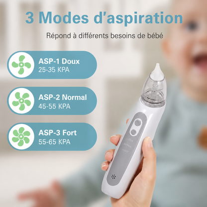 Aspirateur Nasal Électrique BabyRelief™ — Pour les bébés enrhumés